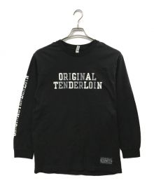 TENDERLOIN（テンダーロイン）の古着「ロゴロンTee」｜ブラック