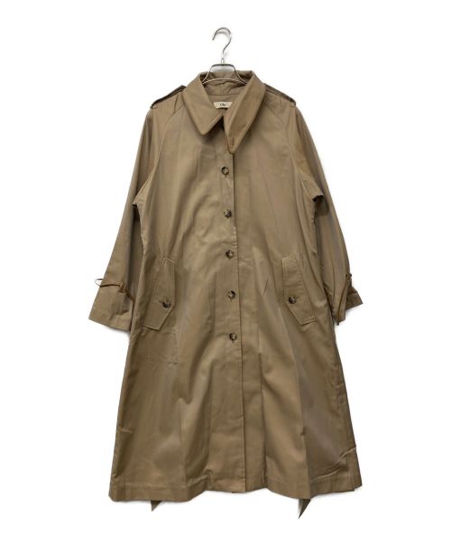 Uhr（ウーア）Uhr (ウーア) Handsome Cape Coat ブラウン サイズ:36の古着・服飾アイテム