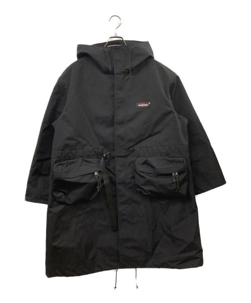 UNDERCOVER（アンダーカバー）UNDERCOVER (アンダーカバー) EASTPAK (イーストパック) ナイロンモッズコート ブラック サイズ:3の古着・服飾アイテム