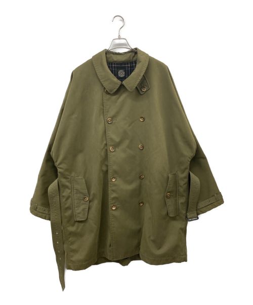 Porter Classic（ポータークラシック）Porter Classic (ポータークラシック) WEATHER COAT カーキ サイズ:4の古着・服飾アイテム