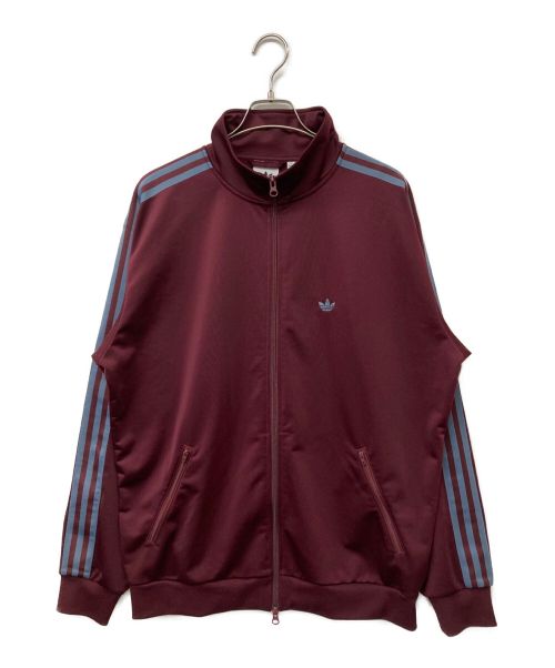 adidas（アディダス）adidas (アディダス) BECKENBAUER TRACK TOP MAROON ワインレッド サイズ:Lの古着・服飾アイテム