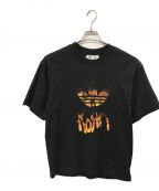 adidasアディダス）の古着「Korn Graphic T-Shirt」｜ブラック