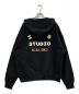 iab studio (アイエービースタジオ) 23AW 原宿ポップアップアイテム プリントパーカー ブラック サイズ:ＸＬ：11000円