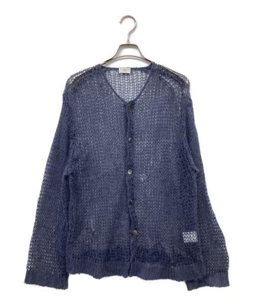 URU（ウル）URU (ウル) 22SS 3G CARDIGAN グレー サイズ:Fの古着・服飾アイテム