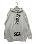 WIND AND SEA（ウィンダンシー）の古着「MICKEY MOUSE HOODIE」｜グレー