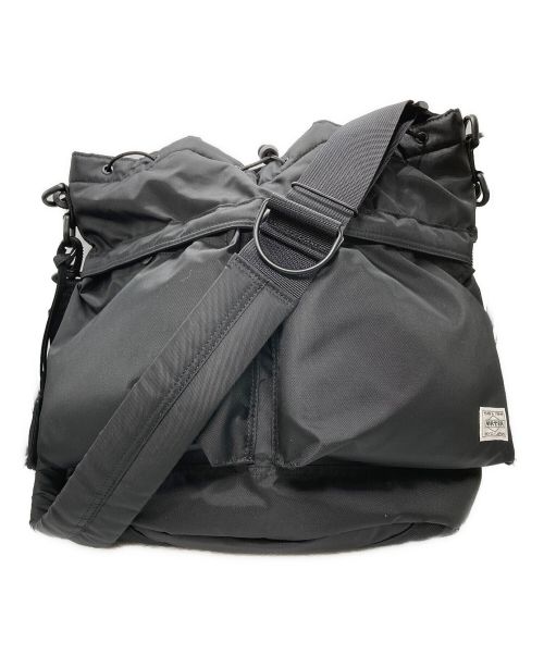 PORTER（ポーター）PORTER (ポーター) HYKE (ハイク) 2WAY TOOL BAG LARGE ブラックの古着・服飾アイテム