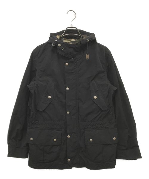 COMME des GARCONS HOMME（コムデギャルソン オム）COMME des GARCONS HOMME (コムデギャルソン オム) ナイロンポリモッズコート ブラック サイズ:Mの古着・服飾アイテム