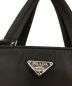 中古・古着 PRADA (プラダ) ナイロンハンドバッグ ブラック：15800円