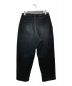 SOFTHYPHEN (ソフトハイフン) CORDUROY WIDE TROUSERS ブラック サイズ:3：7800円