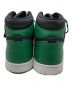 中古・古着 NIKE (ナイキ) AIR JORDAN 1 RETRO HIGH OG 	BLACK/PINE GREEN エアジョーダン1 ハイカットスニーカー ブラック×グリーン サイズ:26.5：13000円