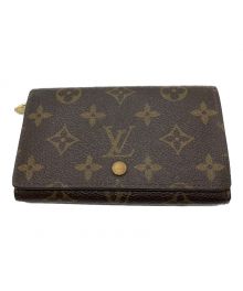 LOUIS VUITTON（ルイ ヴィトン）の古着「ポルトモネジップ 財布」｜ブラウン