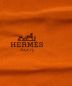 中古・古着 HERMES (エルメス) ロザンジュシルクスカーフ オレンジ：9800円