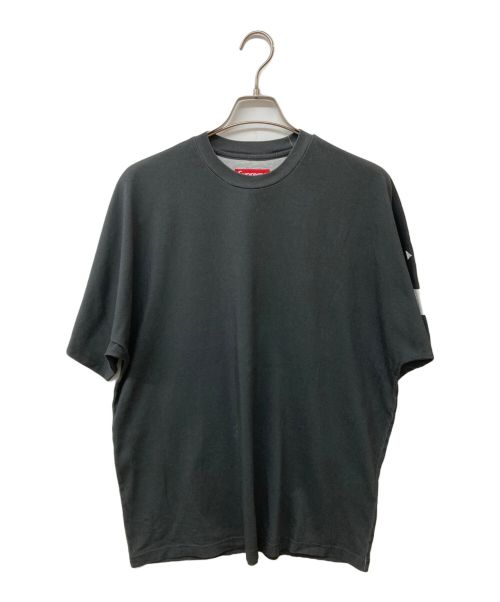 SUPREME（シュプリーム）Supreme (シュプリーム) SPLIT S/S TOP TEE ブラック サイズ:Mの古着・服飾アイテム