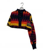 sacai×PENDLETONサカイ×ペンドルトン）の古着「コラボネイティブカーディガン」｜レッド×ネイビー