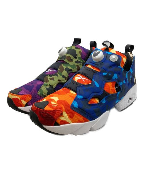 A BATHING APE（アベイシングエイプ）A BATHING APE (アベイシングエイプ) REEBOK (リーボック) INSTA PUMP FURY OG レッド×ブルー サイズ:29cm 未使用品の古着・服飾アイテム