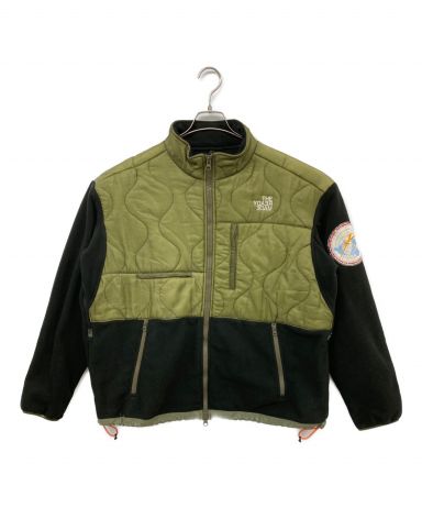 【中古・古着通販】READYMADE (レディメイド) Fleece Jacket フリース×ライナー切替ジャケット カーキ  サイズ:3｜ブランド・古着通販 トレファク公式【TREFAC FASHION】スマホサイト