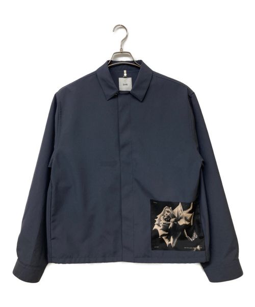 OAMC（オーエーエムシー）OAMC (オーエーエムシー) SYSTEM SHIRT ネイビー サイズ:Ｍの古着・服飾アイテム