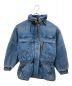 ALEXANDER WANG（アレキサンダーワン）の古着「Denim Field Jacket ヴィンテージ加工デニムフィールドジャケット」｜ブルー