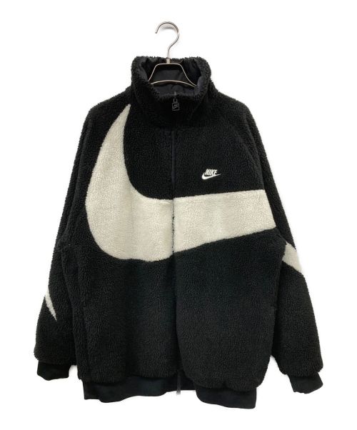 NIKE（ナイキ）NIKE (ナイキ) リバーシブルボアジャケット ブラック サイズ:XLの古着・服飾アイテム