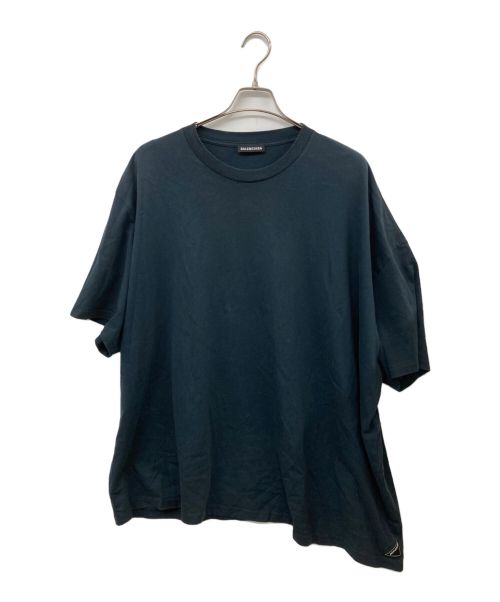 BALENCIAGA（バレンシアガ）BALENCIAGA (バレンシアガ) Shifted T-shirt ネイビー サイズ:XLの古着・服飾アイテム