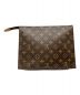 LOUIS VUITTON (ルイ ヴィトン) クラッチバッグ ブラウン：12800円