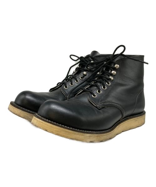 RED WING（レッドウィング）RED WING (レッドウィング) 6 CLASSIC ROUND ブーツ ブラック サイズ:不明の古着・服飾アイテム