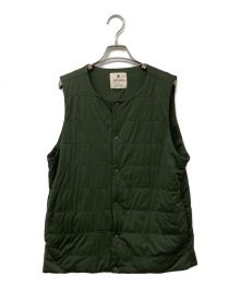 Snow peak（スノーピーク）の古着「Flexible Insulated Vest」｜グリーン