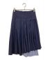 TOGA PULLA (トーガ プルラ) Wool Pleated Skirt ネイビー サイズ:34：7800円