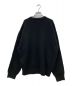 Name. (ネーム) 23AW REVERSE LETTERMAN SWEATER ブラック サイズ:3：10000円