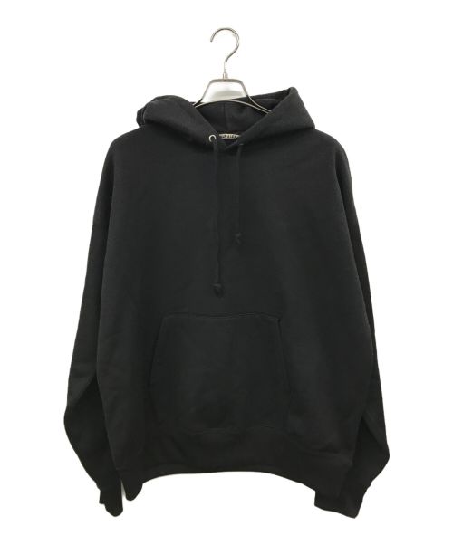 AURALEE（オーラリー）AURALEE (オーラリー) BAGGY POLYESTER SWEAT P/O PARKA ブラック サイズ:5の古着・服飾アイテム