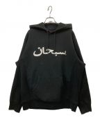 SUPREMEシュプリーム）の古着「17AW Arabic logo sweatshirt」｜ブラック