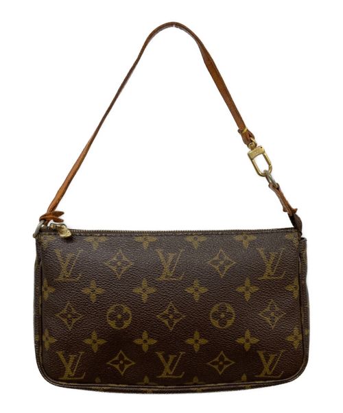 LOUIS VUITTON（ルイ ヴィトン）LOUIS VUITTON (ルイ ヴィトン) ポーチ ブラウンの古着・服飾アイテム