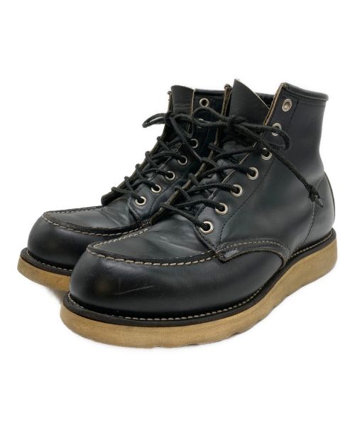 RED WING（レッドウィング）RED WING (レッドウィング) 6inch CLASSIC MOC TOE ブラック サイズ:7の古着・服飾アイテム