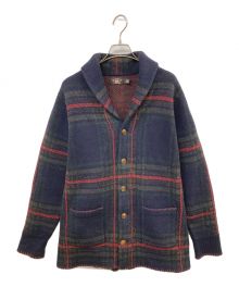 RRL（ダブルアールエル）の古着「SHAWL SWEATER JACKET」｜ネイビー