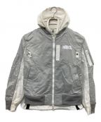 sacai×NIKEサカイ×ナイキ）の古着「AS M NRG SACAI LAYERED JKT」｜ホワイト