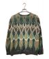 Needles (ニードルズ) Hidden (ヒドゥン) Mohair Cardigan Psychedelic グレー×ベージュ サイズ:L：30000円