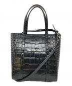 BALENCIAGAバレンシアガ）の古着「エブリデイXXS 2wayトートバッグ」｜ブラック