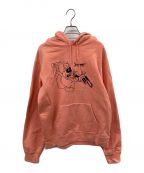 SUPREMEシュプリーム）の古着「Lee Hooded Sweatshirt」｜ピンク