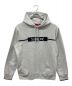 SUPREME（シュプリーム）の古着「Chest Twill Tape Hooded Sweatshirt」｜グレー