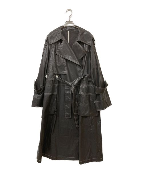 MAISON SPECIAL（メイソン スペシャル）MAISON SPECIAL (メゾンスペシャル) Multi Fabric Over Size Trench ブラウン サイズ:Freeの古着・服飾アイテム