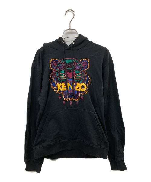 KENZO（ケンゾー）KENZO (ケンゾー) Classic Tiger Hoodie ブラック サイズ:Lの古着・服飾アイテム