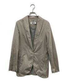 MM6 Maison Margiela（エムエムシックス メゾンマルジェラ）の古着「ここのえ期 1Bジャケット」｜ベージュ