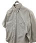 中古・古着 THE NORTHFACE PURPLELABEL (ザ・ノースフェイス パープルレーベル) Stripe OX B.D. Big H/S Shirt グレー サイズ:Ｌ：7000円