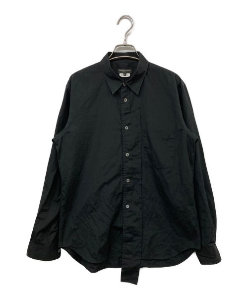 COMME des GARCONS HOMME PLUS（コムデギャルソンオムプリュス）COMME des GARCONS HOMME PLUS (コムデギャルソンオムプリュス) AD2020 長袖シャツ ブラック サイズ:Ｓの古着・服飾アイテム