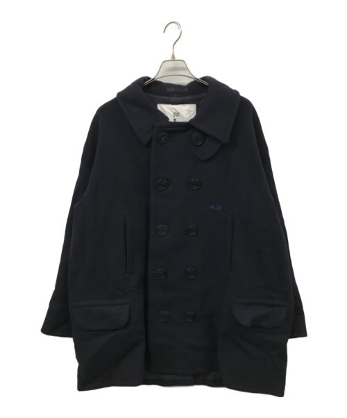 FREAK'S STORE（フリークスストア）FREAK'S STORE (フリークスストア) NAUTICA (ノーティカ) +AH PEA COAT ネイビー サイズ:Lの古着・服飾アイテム