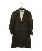 CHRISTIAN DADAクリスチャンダダ）の古着「Paneled Tailored Melton Coat」｜ブラウン