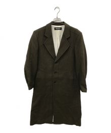 CHRISTIAN DADA（クリスチャンダダ）の古着「Paneled Tailored Melton Coat」｜ブラウン