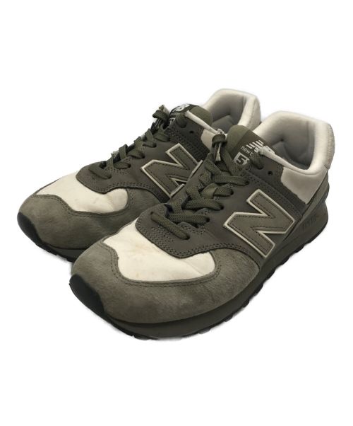 NEW BALANCE（ニューバランス）NEW BALANCE (ニューバランス) eYe COMME des GARCONS JUNYAWATANABE MAN (アイ コム デ ギャルソン ジュンヤ ワタナベ マン) ML574JJJ カーキ サイズ:27の古着・服飾アイテム