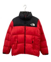 THE NORTH FACE（ザ ノース フェイス）の古着「ヌプシダウンジャケット」｜レッド