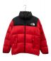 THE NORTH FACE（ザ ノース フェイス）の古着「ヌプシダウンジャケット」｜レッド